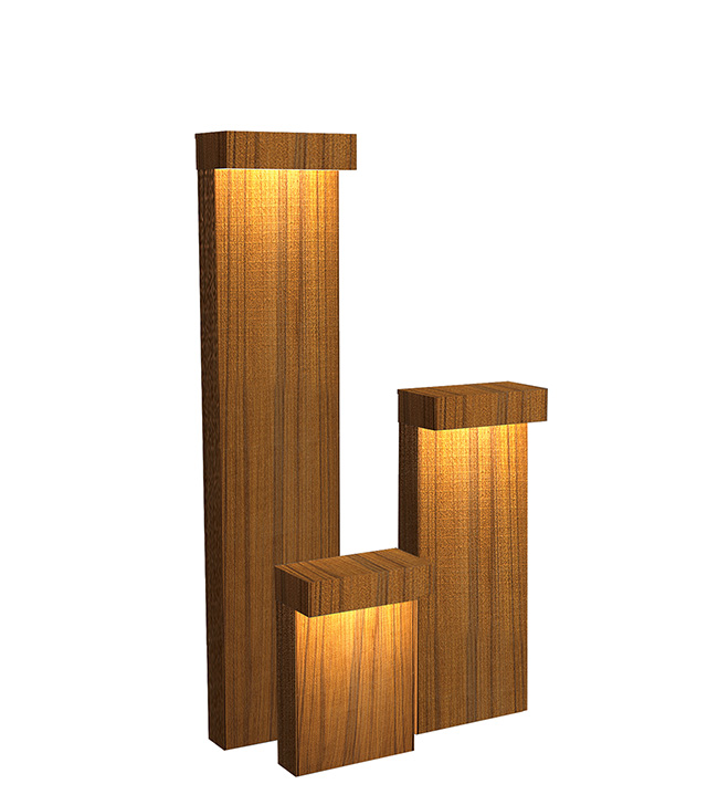 Jado Wood Bollard